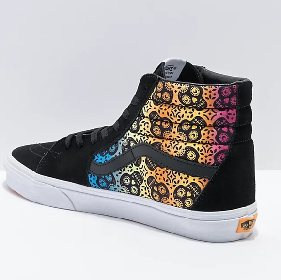 👣Unisex see Size chart Attention "VANS SK8-Hi Día De Los Muertos Sk8 Snezkers - Picture 4 of 11